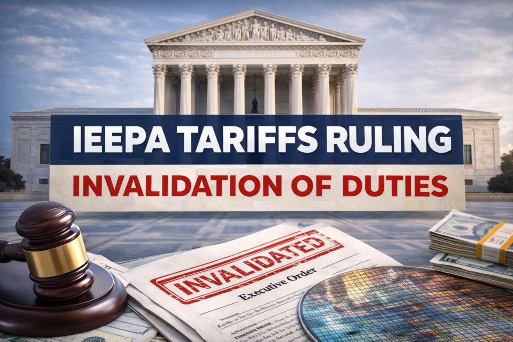 Supreme Court IEEPA tariffs ruling invalidating emergency-based U.S. trade duties
