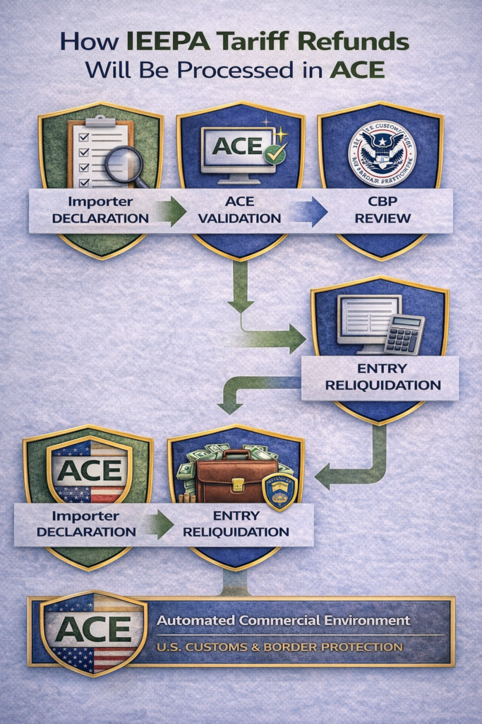 CBP ACE system preparing to process IEEPA tariff refunds ordered by Court of International Trade