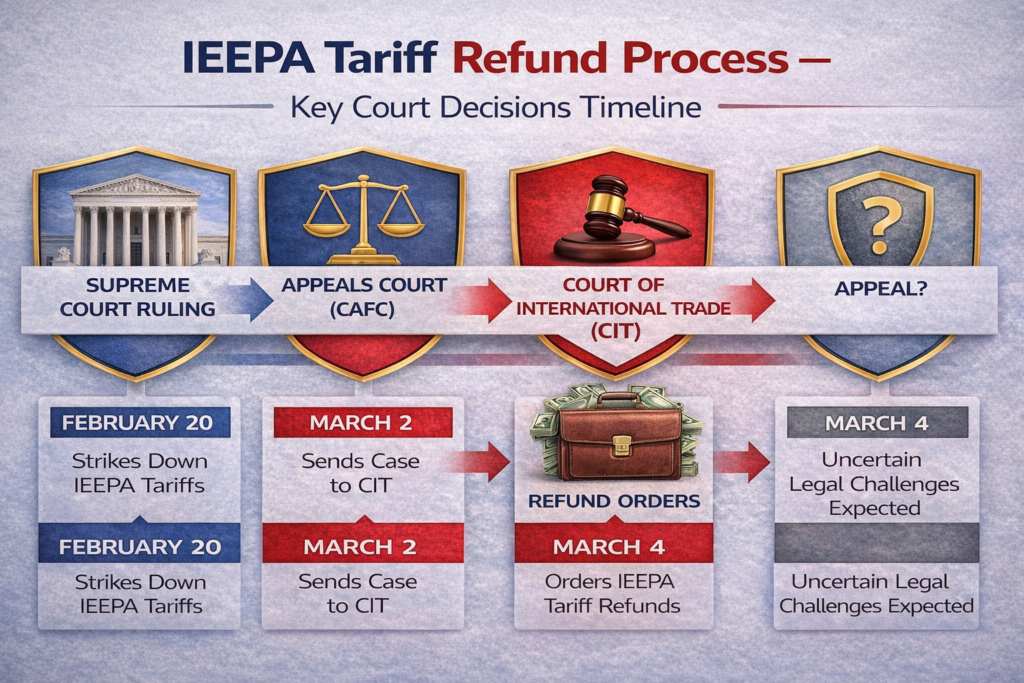 Court of International Trade orders IEEPA tariff refunds following Supreme Court ruling
